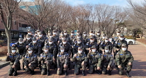 [NSP PHOTO]영진전문대, 공군부사관학군단 동계 입영훈련 입과