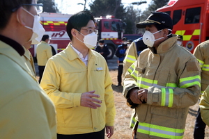 [NSP PHOTO]오병권 경기지사 권한대행, 평택 냉동창고 화재 원인규명 철저