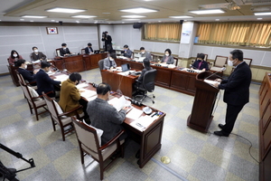 [NSP PHOTO]수원시의회 기획경제위, 소관부서 주요업무계획 청취