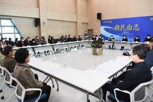 [NSP PHOTO]박성일 완주군수, 운주면 방문...군민 행복이 군정 최고 가치