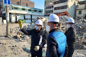 [NSP PHOTO]순천시, 건설공사현장 54곳 긴급안전점검 실시