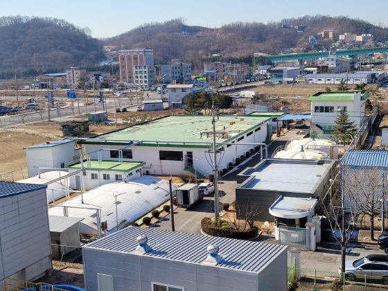 NSP통신-제1산업단지 공공폐수처리시설 전경. (안성시)