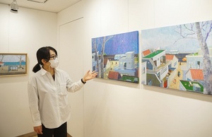 [NSP PHOTO]유디갤러리 서양화가 박영주 개인전 개최