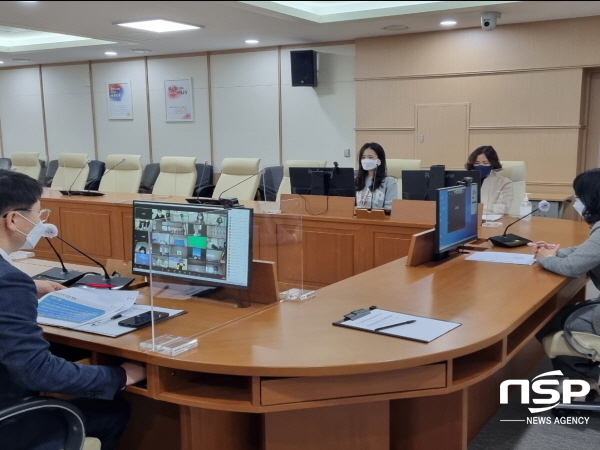 NSP통신-경상북도교육청은 20일 도내 공·사립유치원장과 교육지원청 업무담당자를 대상으로 2022년 유치원 무상급식비 지원 계획에 대한 화상 연수를 실시했다. (경상북도교육청)