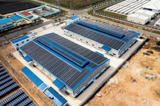 NSP통신-베트남 소나데지 산업단지 지붕태양광 시설 (SK에코플랜트)