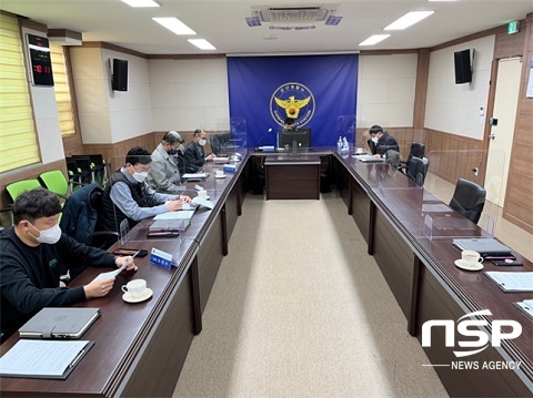 [NSP PHOTO]군산경찰서, 2022년 제1회 선도심사위원회 개최