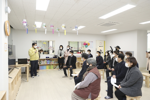 NSP통신-임병택 시장이 하중점 개소 축하 인사말을 전하고 있다. (시흥시)