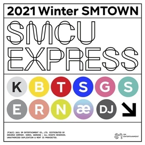 NSP통신-▲SMTOWN 2021 Winter SMTOWN : SMCU EXPRESS 표지 (가온차트 제공)