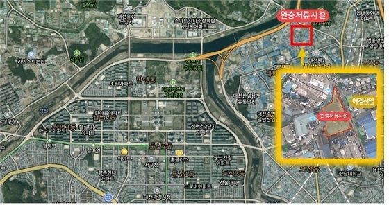 NSP통신-▲대전시가 대전산업단지에 완충저류시설을 조성한다. (대전광역시)