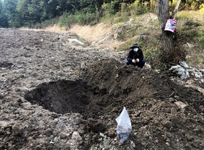 [NSP PHOTO]정읍시, 산외면 만병마을 인근 오염도 공개조사