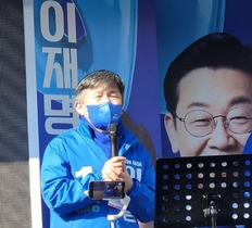 [NSP PHOTO]더민주당 광양 지역위원회, 광양읍 5일장 합동유세