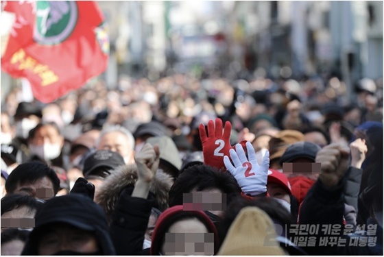 NSP통신-윤석열 국민의힘 대통령 후보의 충남 유세 모습 (국민의힘)