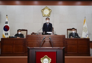 [NSP PHOTO]장흥군의회, 23일 제272회 임시회 개회