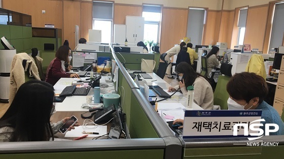 [NSP PHOTO]완주군, 재택치료자 관리 사각지대 해소 총력 대응