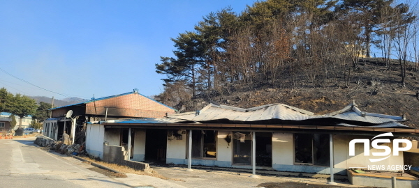 NSP통신-울진군은 지난 4일 발생한 산불관련 신속한 피해복구를 위해 오는 15일까지 각 읍면에서 피해신고 접수를 받는다. (울진군)