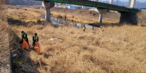 [NSP PHOTO]경산시, 남천 환경정화 활동 실시