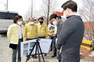 [NSP PHOTO]광양시의회 산업건설위원회, 관내 주요 교량 현장 점검