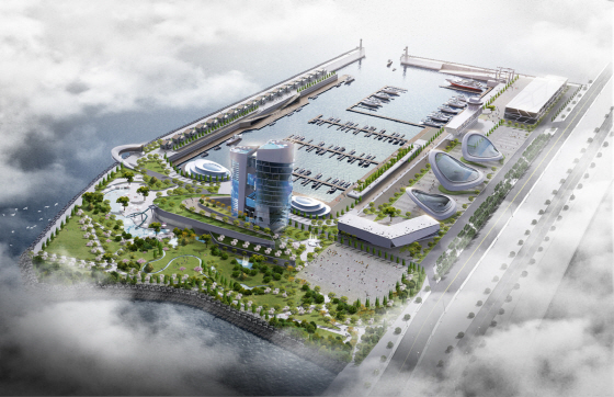 NSP통신-방아머리 마리나항만 조감도. (안산시)