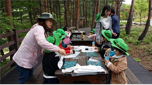 [NSP PHOTO]속초시, 설악산 자생식물원 봄철 숲체험교실 운영