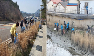 [NSP PHOTO]고흥군, 새봄맞이 환경정화 활동 펼쳐