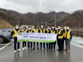 [NSP PHOTO]광명도시공사 나눔벗봉사단, 제15회 클린데이 환경정화활동 펼쳐