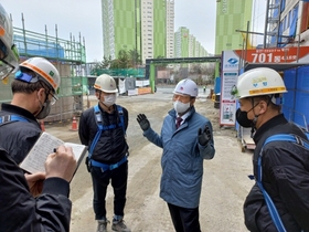 [NSP PHOTO]부영그룹, 해빙기 안전사고 현장 안전점검 실시