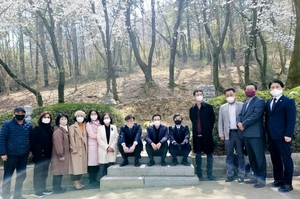 [NSP PHOTO]한일친선교류협회, 대구 수성못 축성한 일본인 미즈사키닌타로 선생 추모제 올려