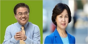 [NSP PHOTO]하석태 양천구청장 3선 도전 아름답게 포기호소 vs 김수영 요즘 세상에 연좌제 있는 것 아니다 거절