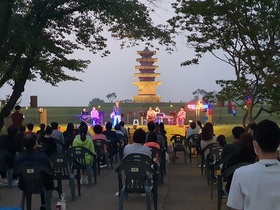 [NSP PHOTO]백제왕궁서 즐기는 여름밤...익산시, 문화재야행 개최