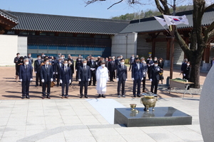 [NSP PHOTO]경북도, 제103주년 대한민국임시정부 수립 기념식 열어