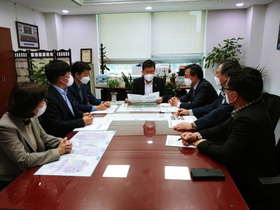 [NSP PHOTO]구미시·구미스마트그린산단사업단, 국비공모사업 협의 위해 국회 방문