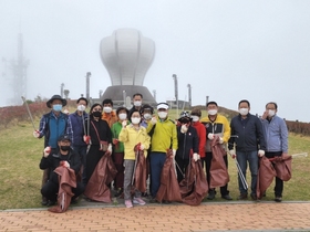 [NSP PHOTO]광양 골약동주민자치위원회, 봄맞이 환경정화 활동