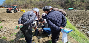 [NSP PHOTO]예천군, 벼 전과정 디지털 영농기술 고도화 시범사업 연시회 개최