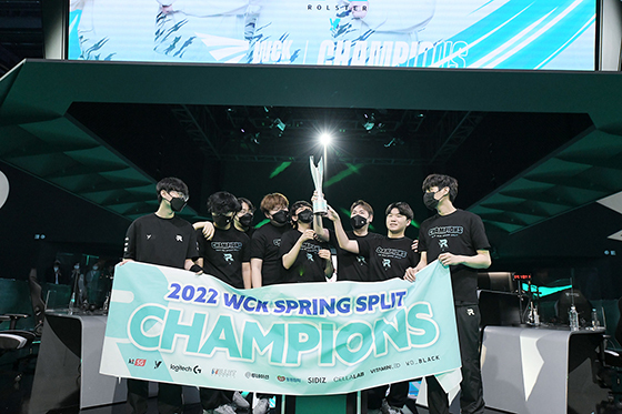 [NSP PHOTO]롤스터 Y, 와일드 리프트 첫 공식 시즌 우승