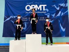 [NSP-PHOTO]아이기스 작전동 주짓수, 이태준(화전초), OPMT 대회서 우승