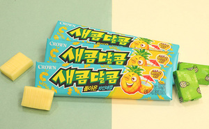 [NSP PHOTO][맛볼까]크라운제과, 새콤달콤 여름시즌 파인애플맛