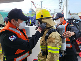 [NSP PHOTO]동해해경, 신조함정 205정 팀워크 강화 훈련 실시