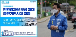 [NSP PHOTO]김희겸 수원시장 예비후보, 친환경차 및 충전시설 늘리겠다