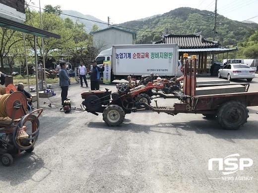 [NSP PHOTO]정읍시, 찾아가는 농업기계 정비지원 실시