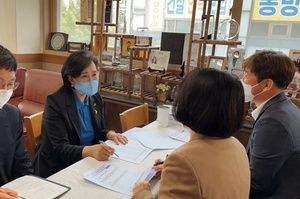 [NSP PHOTO]정윤경 경기도의원, 군포 교육환경개선 예산 확보 지속적 노력할 것