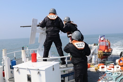 [NSP PHOTO]군산해경, 19일 상반기 해상종합훈련 실시