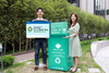[NSP PHOTO]우리은행, 마스크 재활용 희망 리본 캠페인 실시