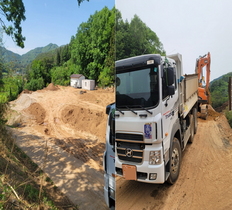 [NSP PHOTO]전남도, 순천 낙안~상사간 공사 불법시공 묵인