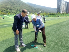 [NSP PHOTO]제8회 동광양농협장기 그라운드골프대회 성료