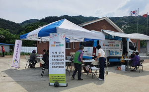 [NSP PHOTO]강릉시, 정신건강 이동상담 함께하는 마음검진 데이 개최