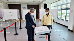 [NSP PHOTO]영천시, 제8회 전국동시지방선거 사전투표소 점검 실시