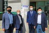 (NSP NEWS Image)장인수 오산시장 후보, 사전투표 마치고 투표 독려