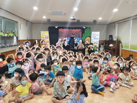 [NSP PHOTO]광양시, 찾아가는 흡연예방 인형극 아빠의 구름 사탕