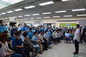 [NSP PHOTO]김용남 수원시장 후보, 장애인이 장인 될 수 있는 사회 만들 것