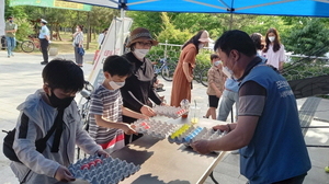 [NSP PHOTO]광양제철소, 지역 어린이 위한 중마 마을축제 놀이문화 체험의 장 마련